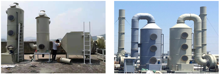 東莞酸堿霧廢氣處理工程 案例 東莞酸堿霧廢氣處理工程 案例